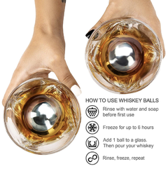 Juego de regalo de piedras de whisky premium para hombres - tienda online