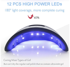 LED secador de uñas con temporizador - comprar online