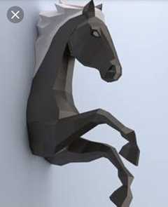 Caballo medio cuerpo