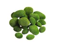 20 piedras artificiales decorativas con musgo verde Halloween en internet