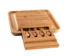 Tabla para quesos en Bambú - comprar online