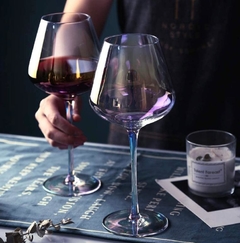 Copas de vino de cristal en internet