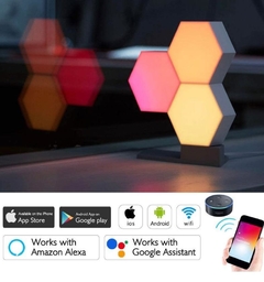 Kit de iluminación LED inteligente WiFi con 3 bloques - comprar online