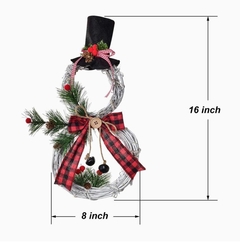Corona de muñeco de nieve - tienda online