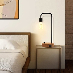 Lámpara de mesa industrial para dormitorio - tienda online