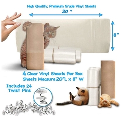 Protector de muebles para gatos (4 unidades) en internet