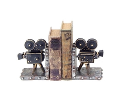 Soporte para libros Estilo clásico Cámara de película en internet