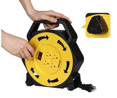 Carrete de cable de extensión en internet