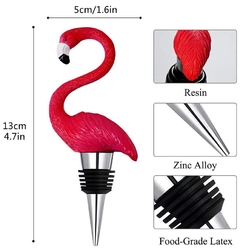 Tapón de botella de champán diseño flamenco - tienda online