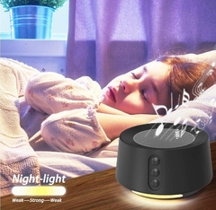 Máquina de ruido blanco con luz de noche ajustable para bebé - Atomic Arte y Diseño S.A.S