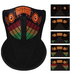 Máscara de música con luz LED - comprar online