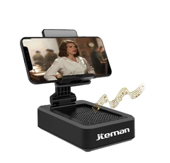 Soporte para celular con altavoz bluetooth