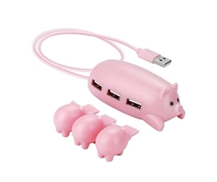 Piggy USB de 3 puertos