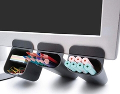Juego de 3 bolsas de almacenamiento para lápices y accesorios de escritorio