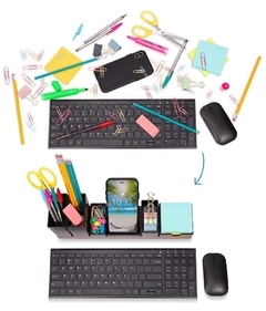 Organizador de escritorio con soporte ajustable - comprar online