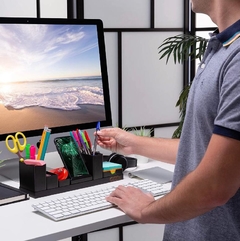 Organizador de escritorio con soporte ajustable en internet