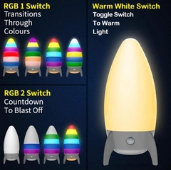 Lámpara de cohete LED - comprar online