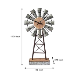 Reloj de mesa de molino de viento - comprar online