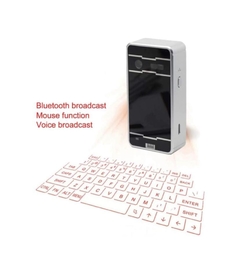 Teclado virtual inalámbrico de proyección láser bluetooth en internet