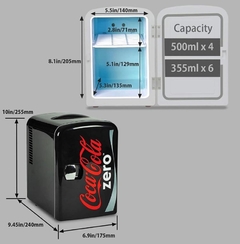 Nevera Coca-Cola Zero en internet