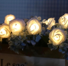 Tira de luces en forma de rosa para decoración - tienda online