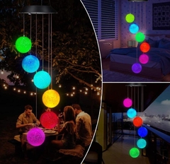 Luces solares LED multicolor para exterior - tienda online