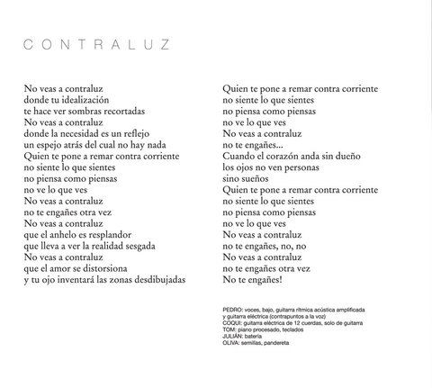 Contraluz. Contraluz HD