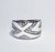 Anel de prata 925 com cristais zirconias