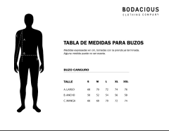 Buzo canguro Bodacious