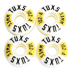 RUEDAS DE URETANO TUXS 53MM 102 PRO ROUND CUT FORMULA TUXS 2021