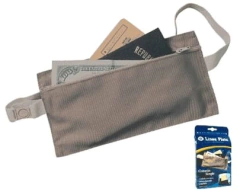Portavalor Cinturon Simple Linea Plata