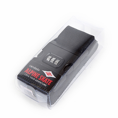 Cinta con candado para valija Alpine Skate Negro