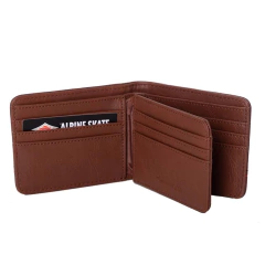 Billetera Alpine Skate Chocolate con detalles de Hilo - comprar online