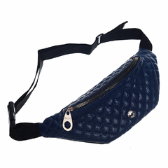 Riñonera Matelase Azul - comprar online