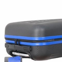 Valija Skora Negro Negro/ Azul - Donna 8 Marroquinería - Valijas - Carteras - Bolsos - La Plata - Case Logic - Primicia- Amphora - Jansport- Cubritas