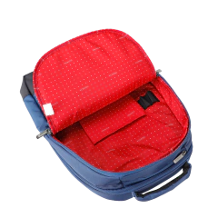 Mochila Primicia Oficial Antirrobo Portanotebook Zurich Azul Marino en internet