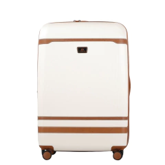 Valija Grande Primicia Windsor Policarbonato Expansible Beige