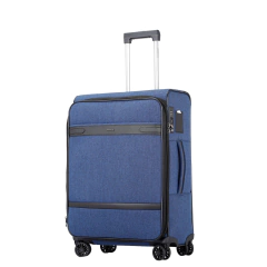 Valija Primicia Kensington Mediana Expansible Azul Marino