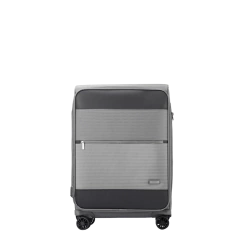 Valija Primicia Zurich Mediano Ultralight Extra Resistente Expansible Gris - comprar online