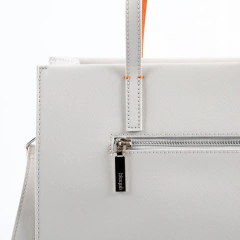 CARTERA SANTORINI BLAQUÉ Grande - Cemento - comprar online
