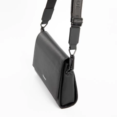 Bandolera Santorini - Negro - Donna 8 Marroquinería - Valijas - Carteras - Bolsos - La Plata - Case Logic - Primicia- Amphora - Jansport- Cubritas