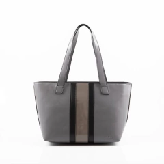 BLAQUE tote Toulouse reptil negro y gris