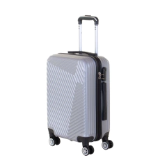 Valija Dudley Rígida Abs Carry On Gris