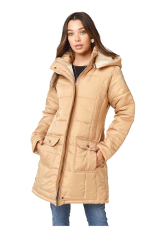 Campera Larga Mostaza