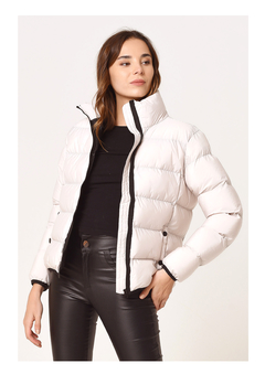 Campera Corta Natural PUFFER