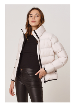 Campera Corta Natural PUFFER - tienda online