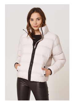 Campera Corta Natural PUFFER