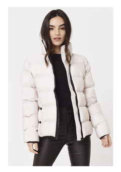 Campera Corta PUFFER Natural - nofret