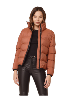 Campera Corta Terracota PUFFER