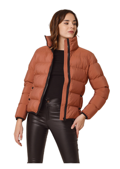 Campera Corta Terracota PUFFER - nofret